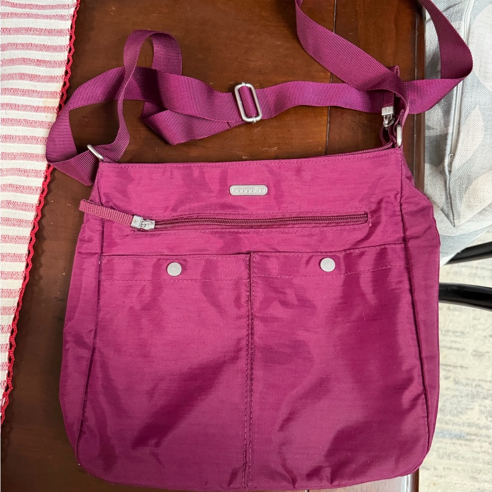 Baggallini Plum Crossbody Bag